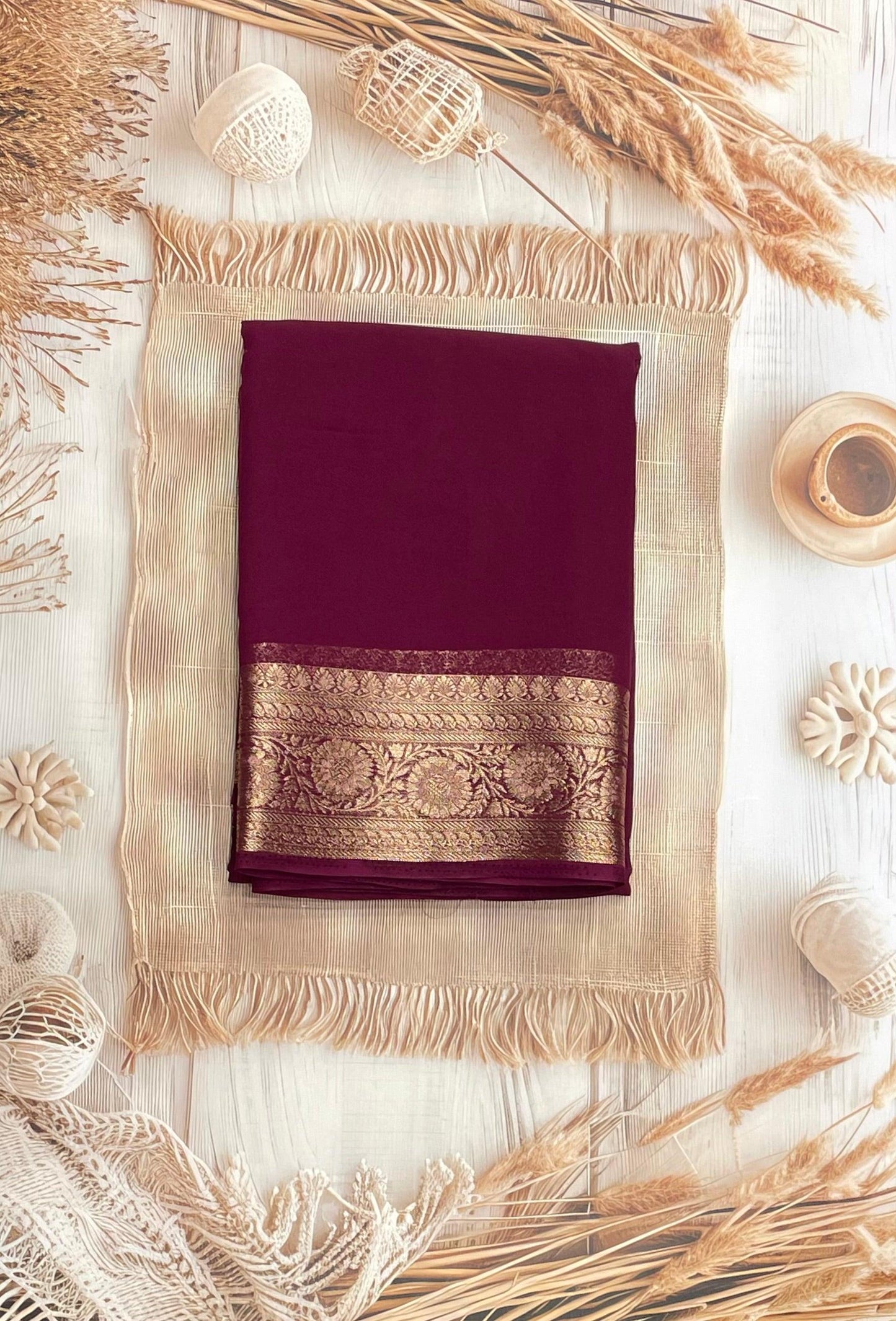 Premium Georgette Saree | MBPG06 - Manju Boutique