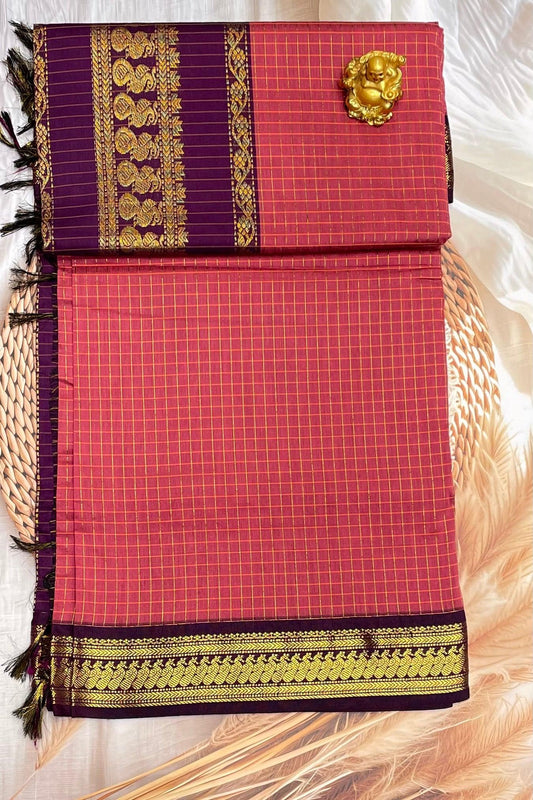 Kalyani Cotton Checks | KCCH04 - Manju Boutique
