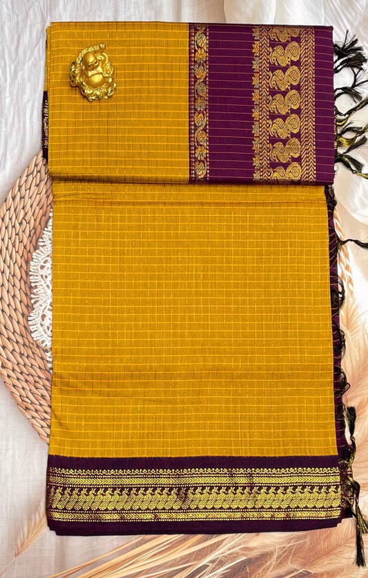 Kalyani Cotton Checks | KCCH05 - Manju Boutique