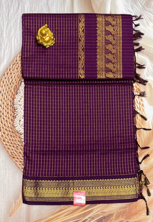 Kalyani Cotton Checks | KCCH07 - Manju Boutique