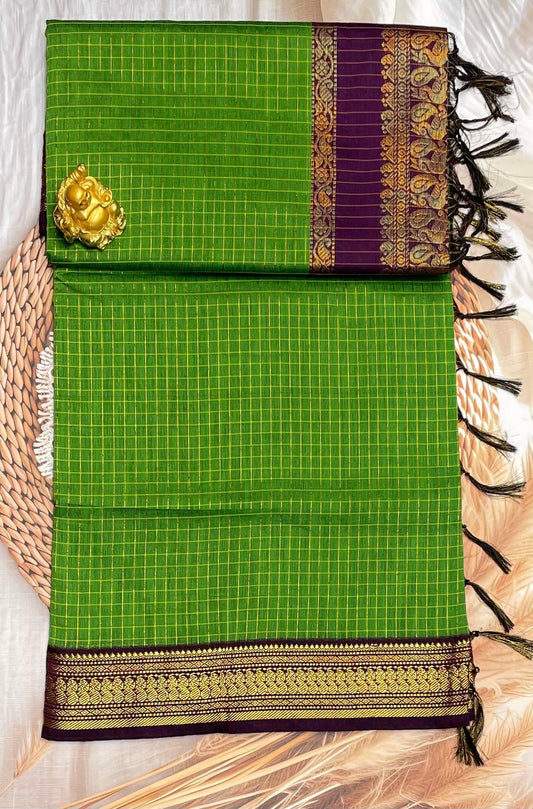 Kalyani Cotton Checks | KCCH09 - Manju Boutique