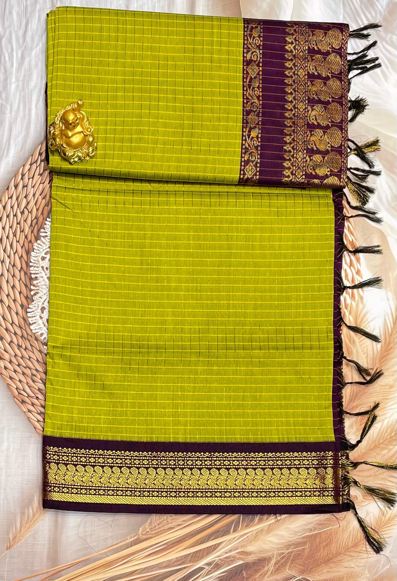 Kalyani Cotton Checks | KCCH01 - Manju Boutique