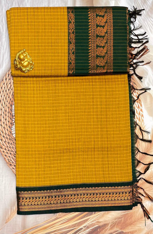 Kalyani Cotton Checks | KCCH11 - Manju Boutique