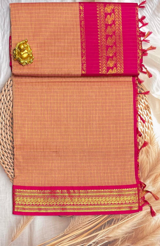 Kalyani Cotton Checks | KCCH15 - Manju Boutique