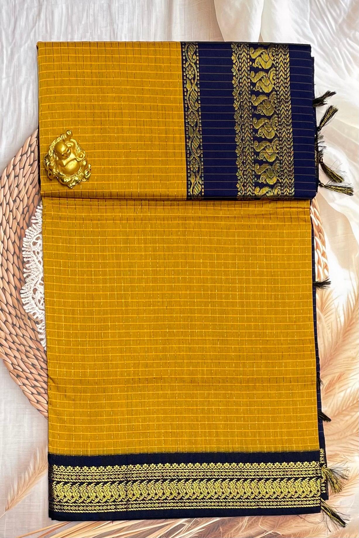 Kalyani Cotton Checks | KCCH16 - Manju Boutique