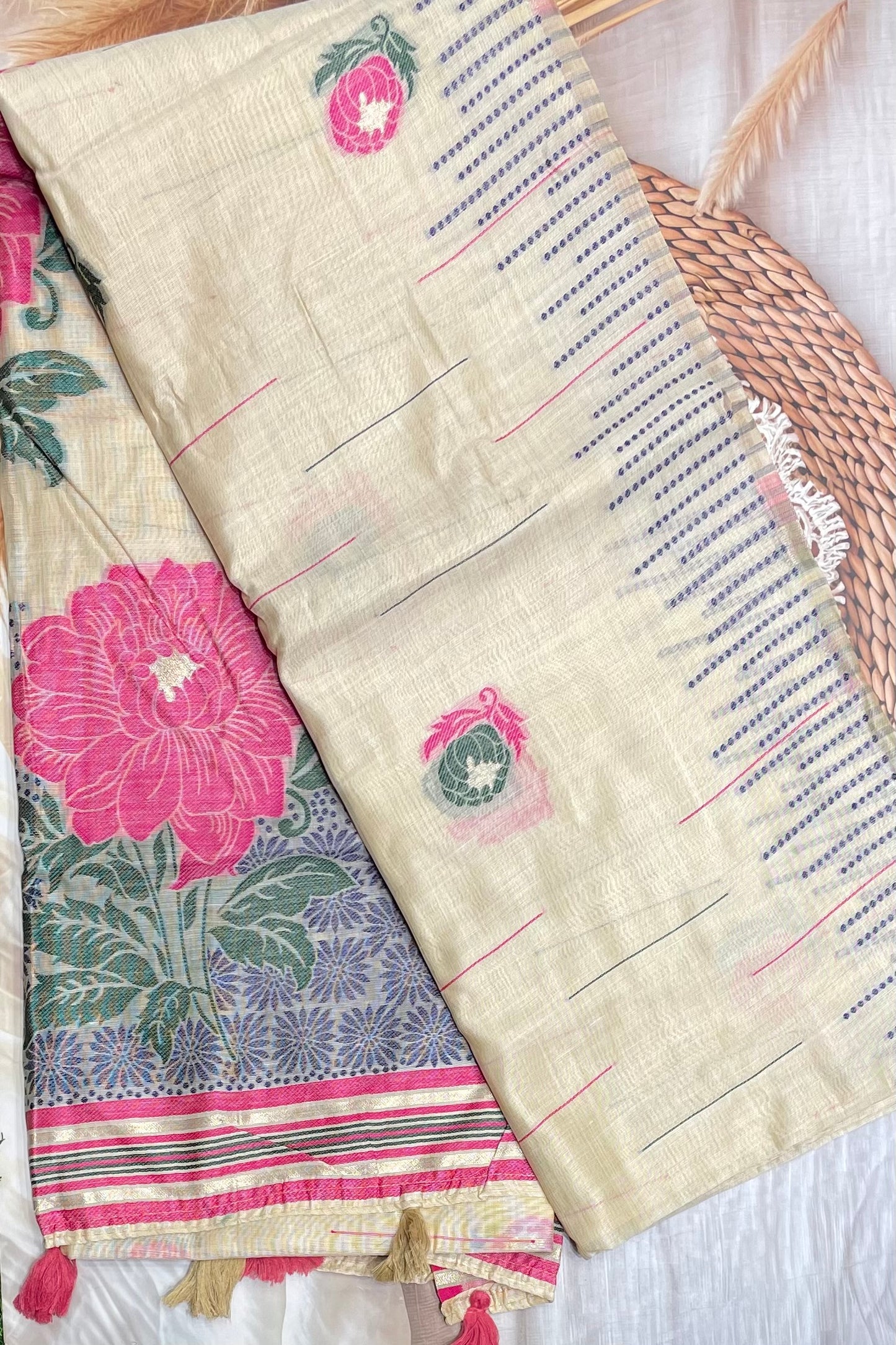 Premium Kadhi Silk | Pink | MBKS01