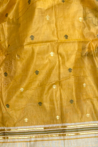 Premium Kadhi Silk |Yellow|- MBKS04