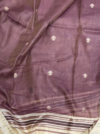 Premium Kadhi Silk |Pink Choclate| MBKS06