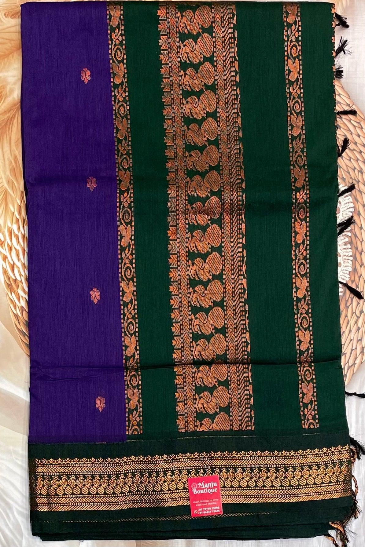 Kalyani Cotton Butta | KCBU12 - Manju Boutique
