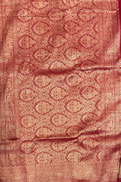Bridal Soft Silk Saree| MBFC08 | Maroon