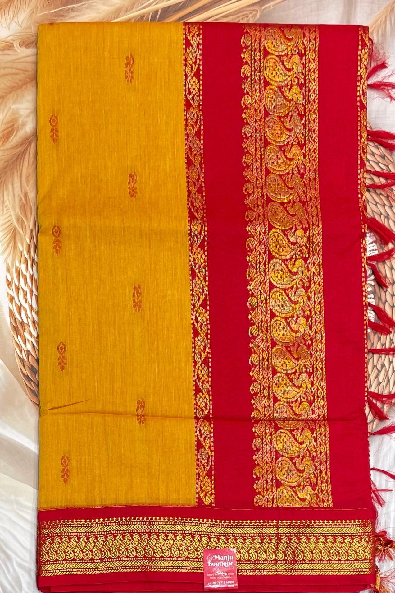 Kalyani Cotton Butta | KCBU18 - Manju Boutique