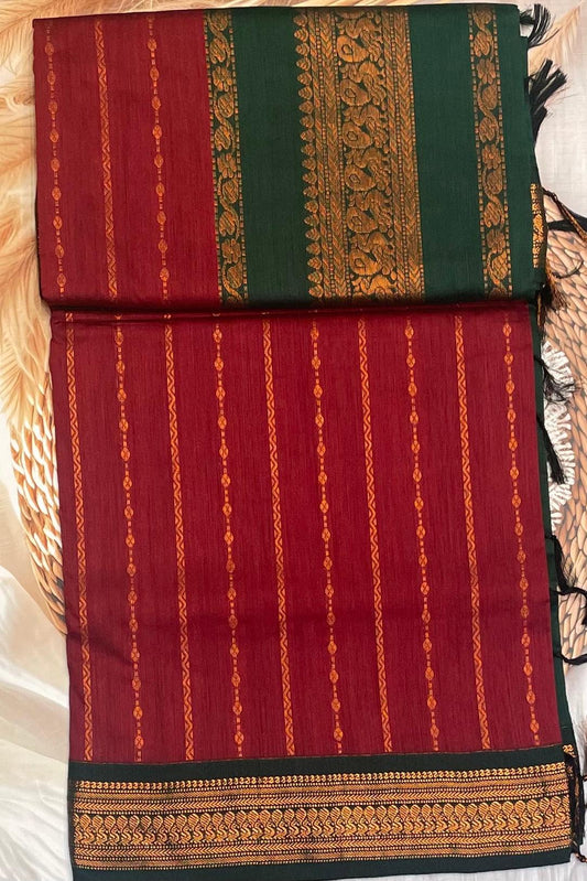 Vaira Oosi Kalyani Cotton | KVRG02 - Manju Boutique