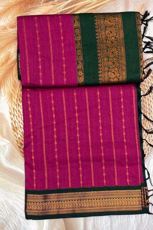 Vaira Oosi Kalyani Cotton | KVRO03 - Manju Boutique