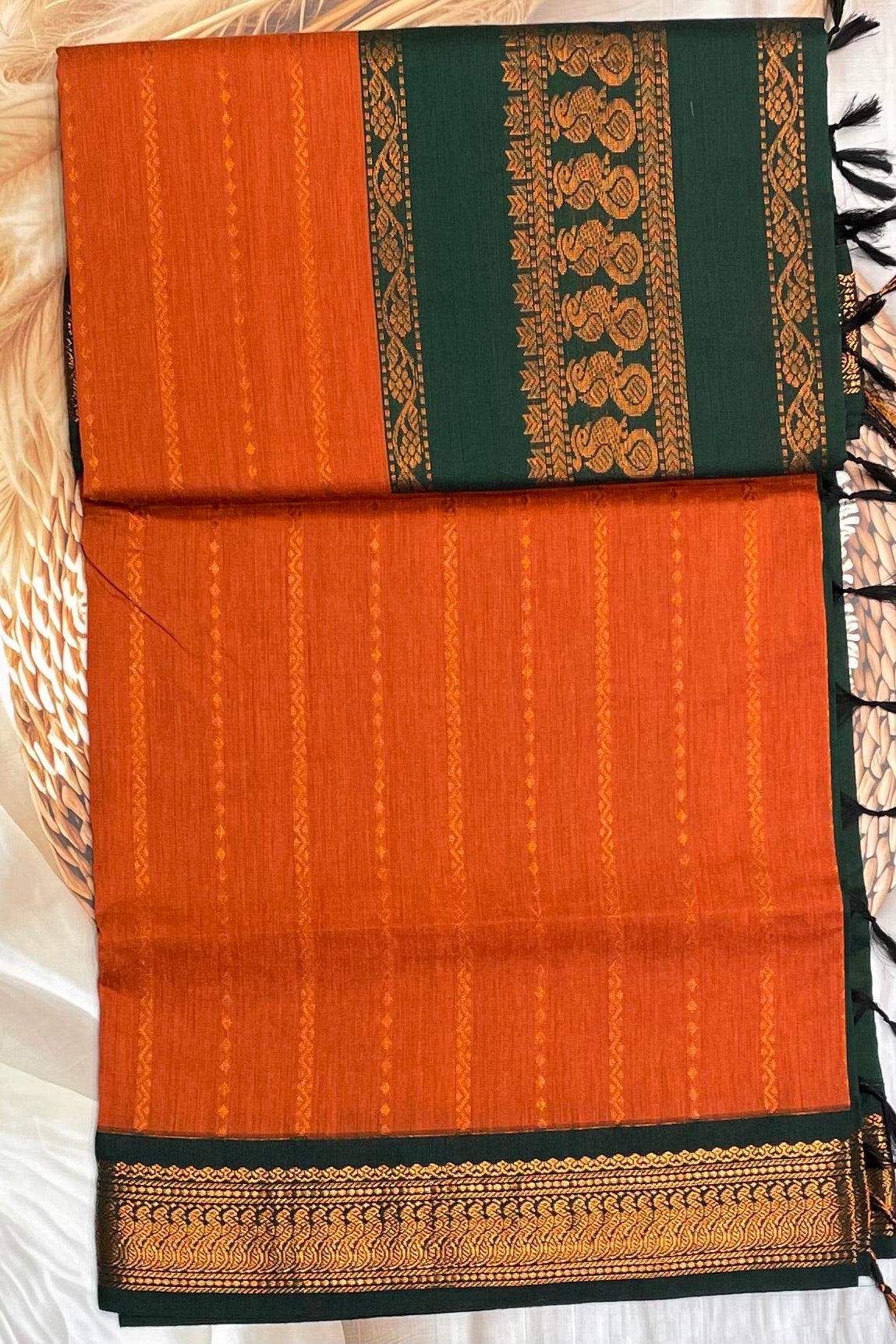 Vaira Oosi Kalyani Cotton | KVOG04 - Manju Boutique