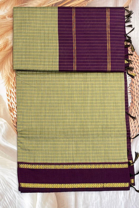 Kalyani Cotton Checks Retta Petta |KCRP04 - Manju Boutique