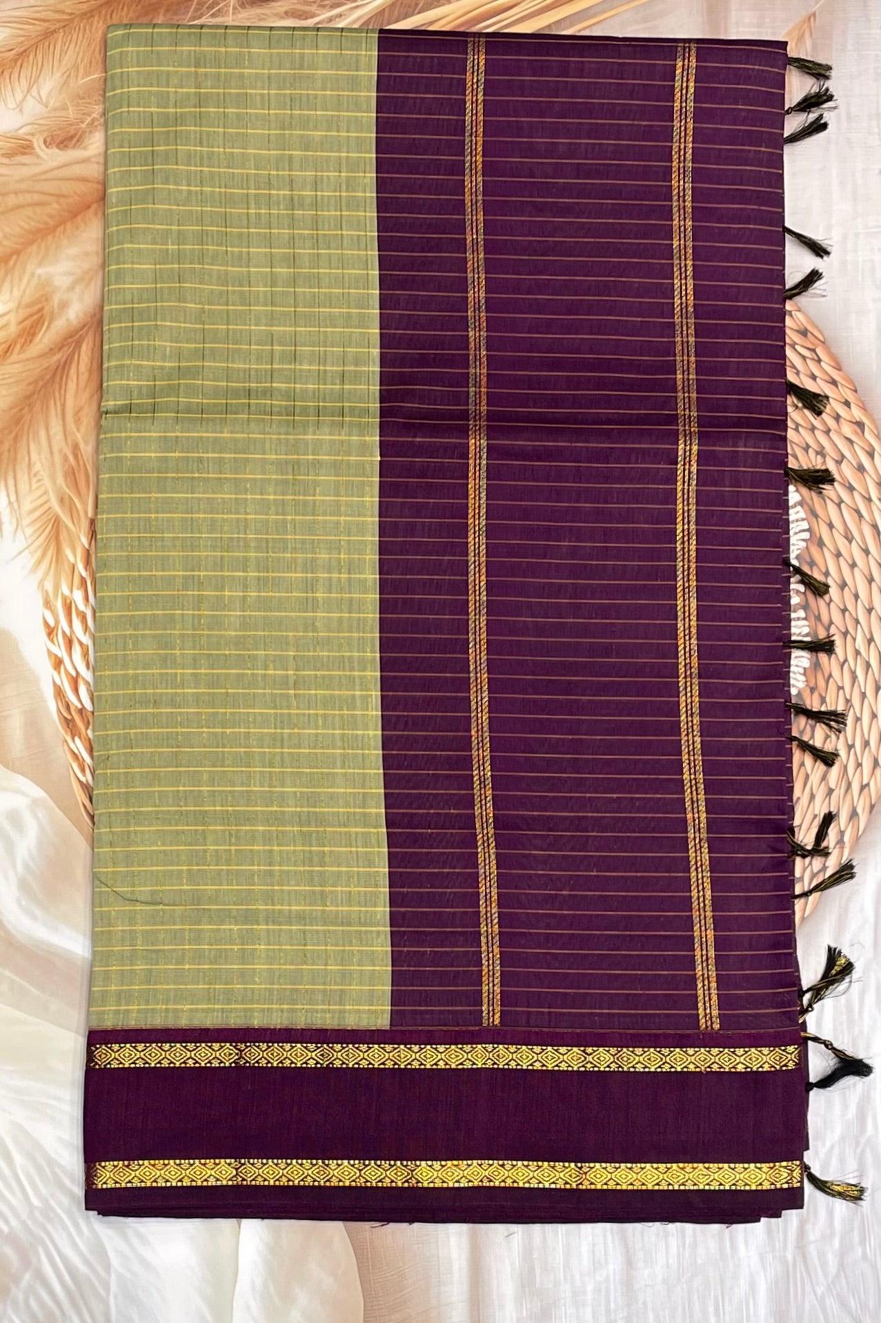 Kalyani Cotton Checks Retta Petta |KCRP04 - Manju Boutique