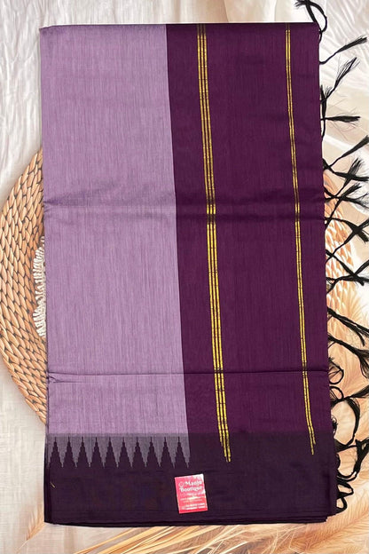 New Gen Kalyani Cotton Tower Border| KCSM02 - Manju Boutique