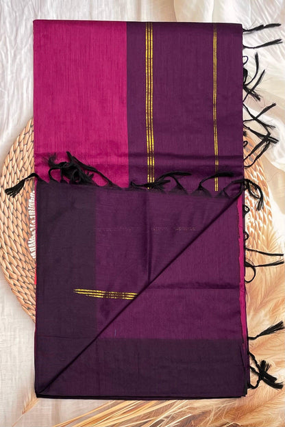 New Gen Kalyani Cotton Tower Border| KCSM06 - Manju Boutique