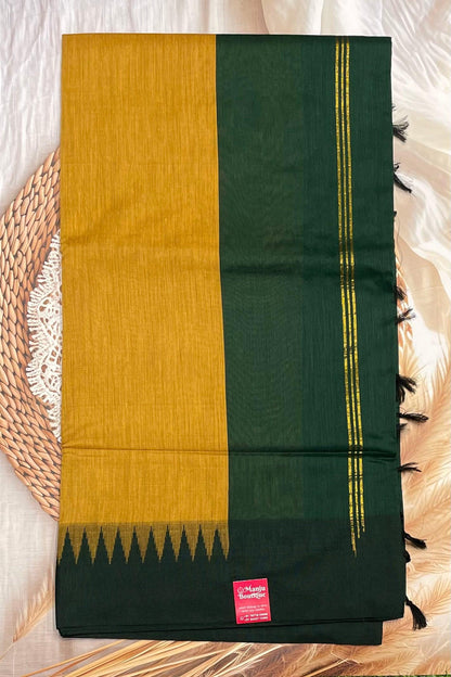 New Gen Kalyani Cotton Tower Border| KCSM03 - Manju Boutique