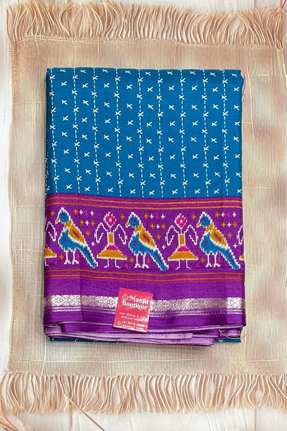 Patola Printed Silk | PS10 - Manju Boutique