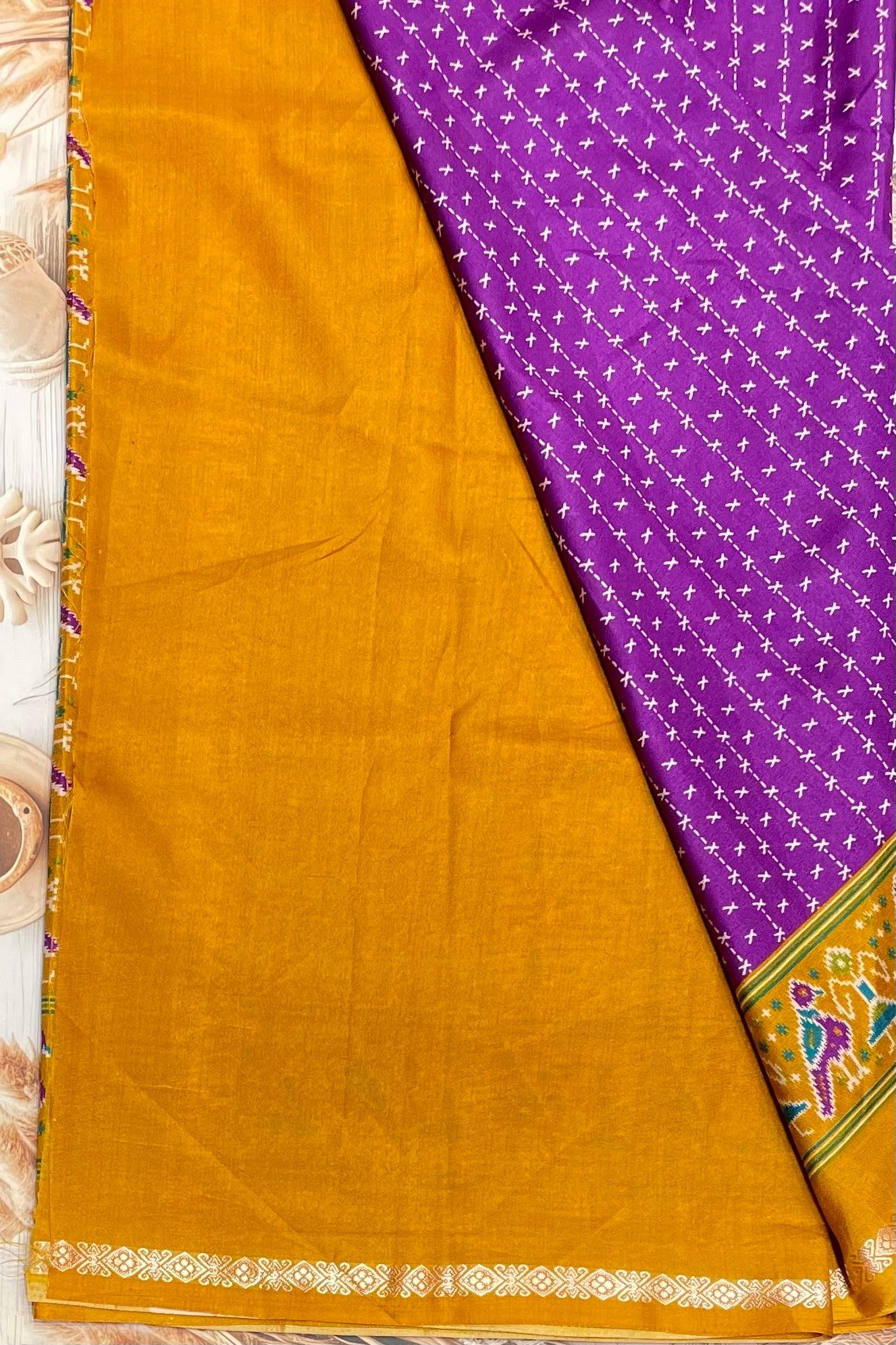 Patola Printed Silk | PS11 - Manju Boutique