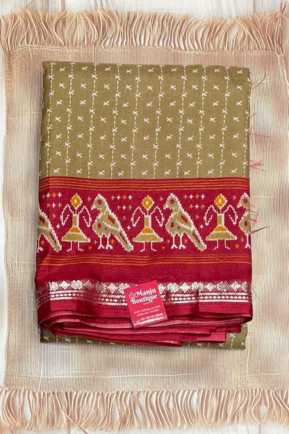 Patola Printed Silk | PS12 - Manju Boutique