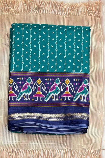 Patola Printed Silk | PS09 - Manju Boutique
