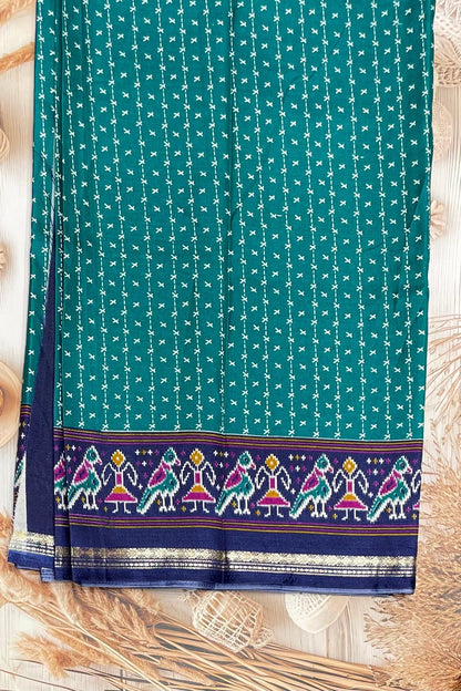 Patola Printed Silk | PS09 - Manju Boutique