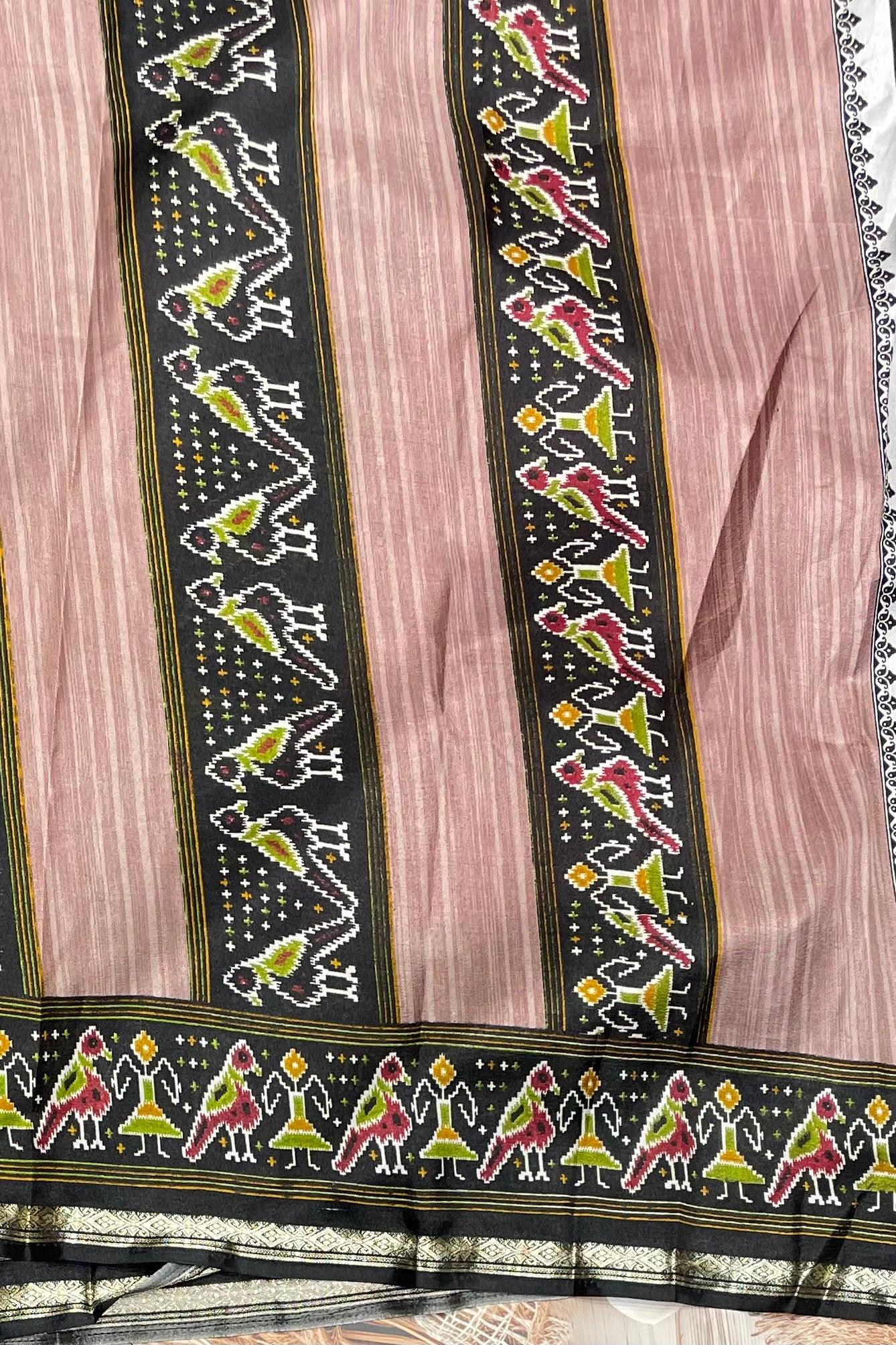 Patola Printed Silk | PS06 - Manju Boutique