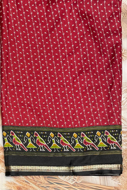 Patola Printed Silk | PS06 - Manju Boutique