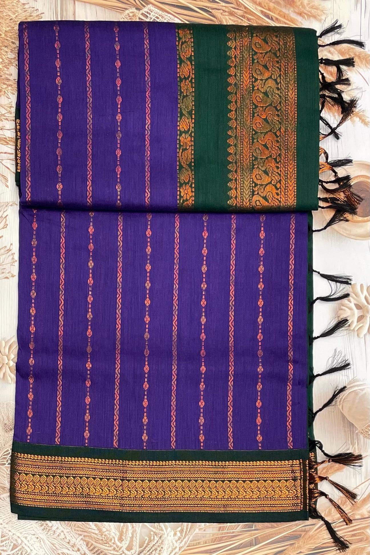 Vaira Oosi Kalyani Cotton | KVVG01 - Manju Boutique