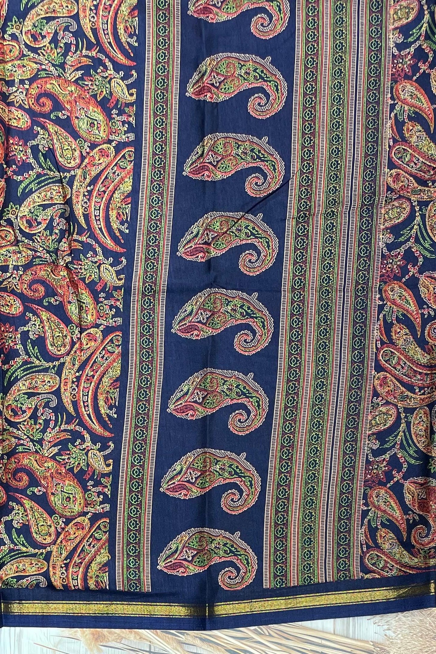 Kalamkari Printed Silk | PPS04 - Manju Boutique