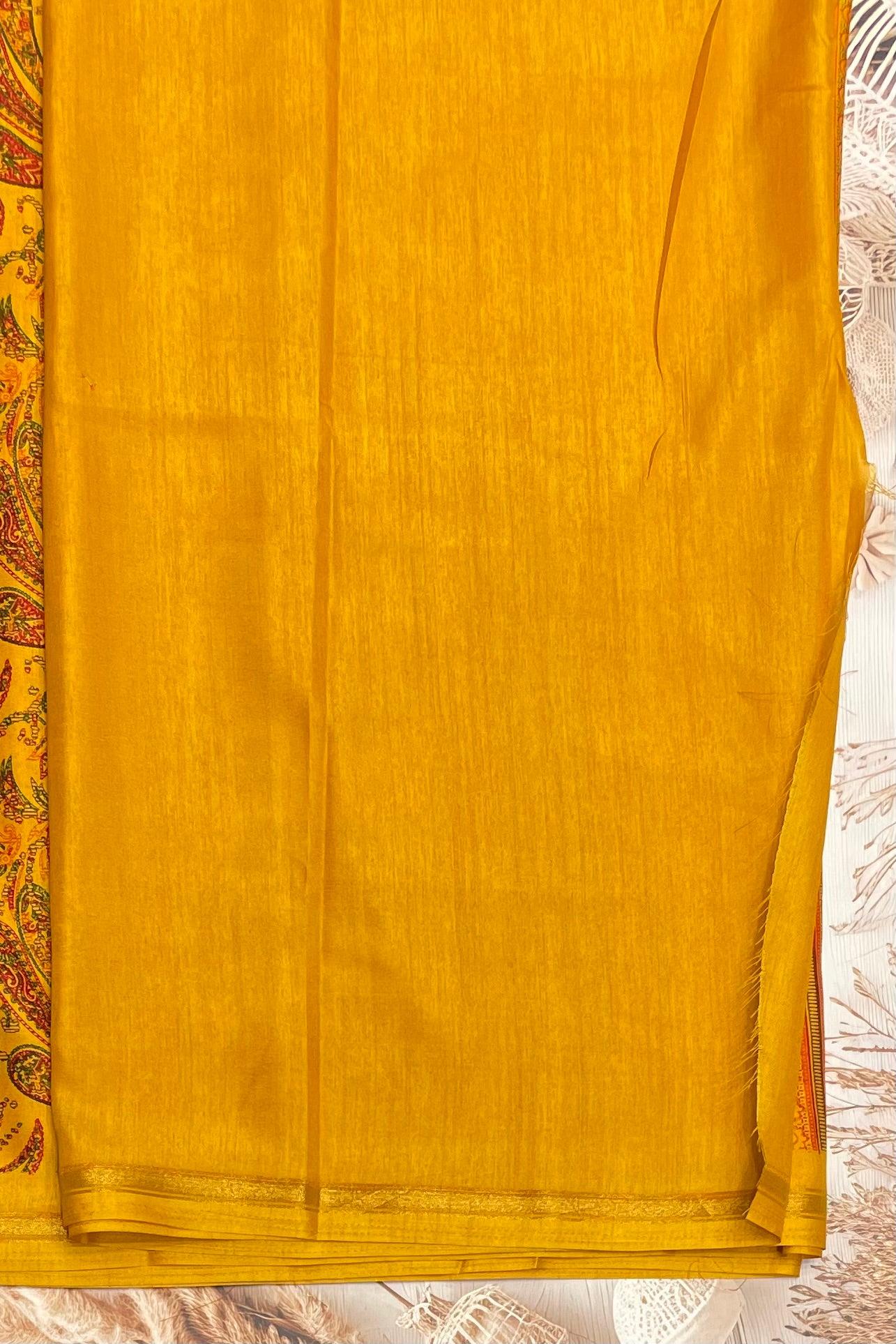 Kalamkari Printed Silk | PPS03 - Manju Boutique