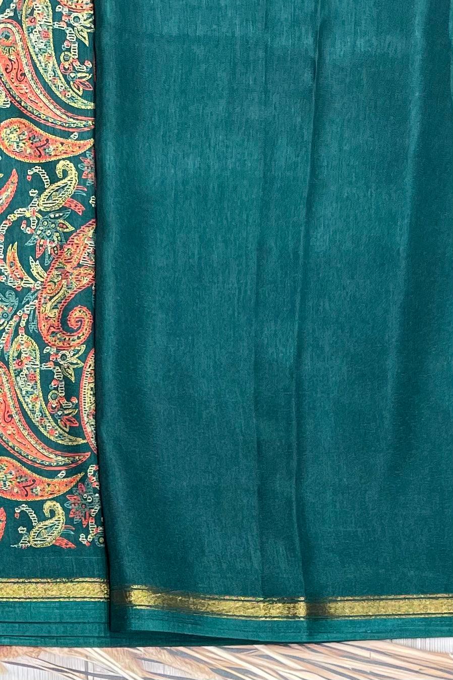 Kalamkari Printed Silk | PPS05 - Manju Boutique