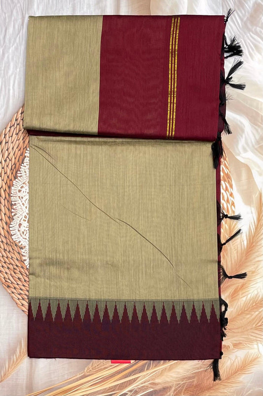 New Gen Kalyani Cotton Tower Border| KCSM11 - Manju Boutique