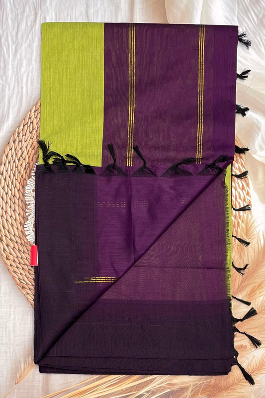New Gen Kalyani Cotton Tower Border| KCSM13 - Manju Boutique