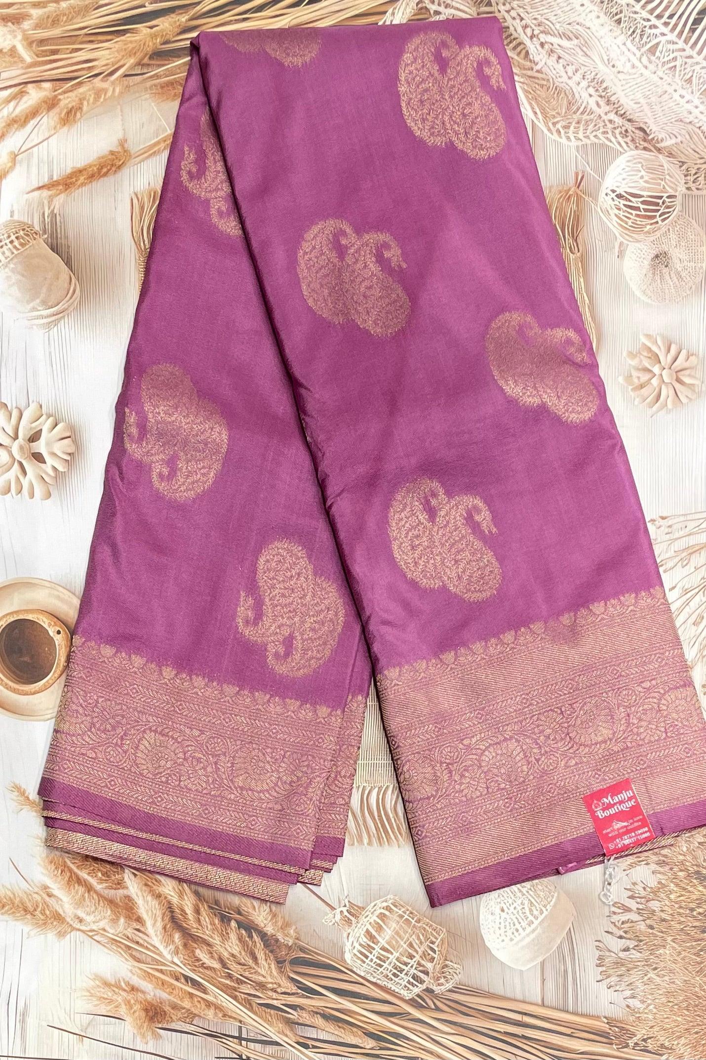 Bridal Soft Silk Saree| MBFC04 - Manju Boutique
