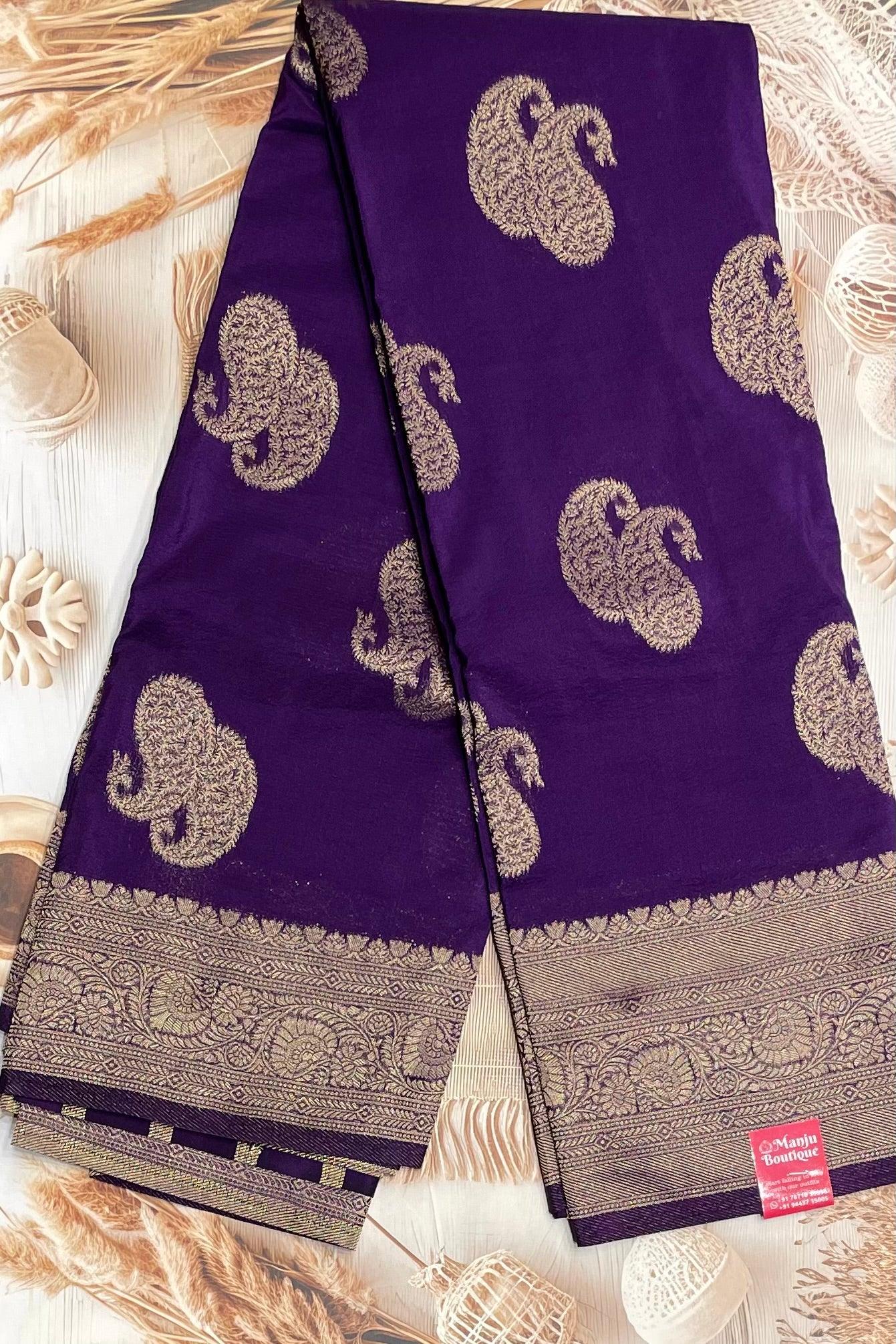 Bridal Soft Silk Saree| MBFC01 - Manju Boutique
