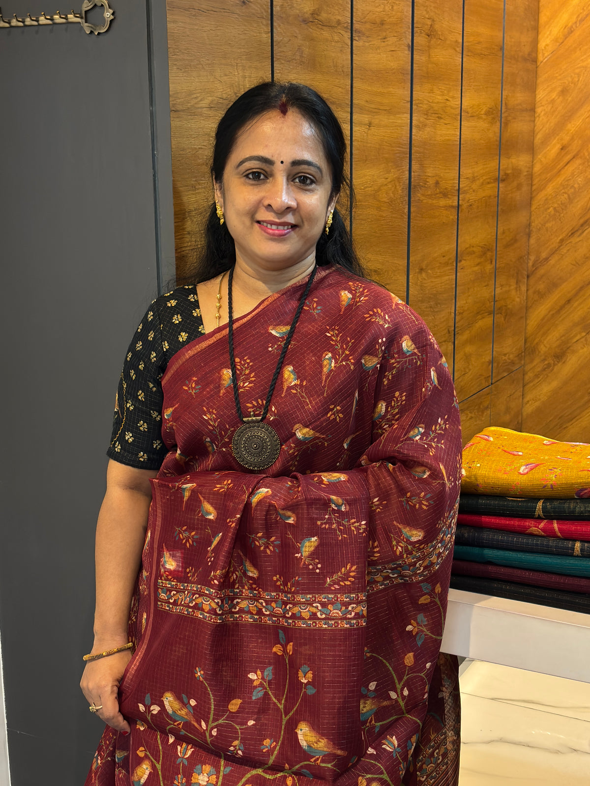 Kota Tussar Silk - Model