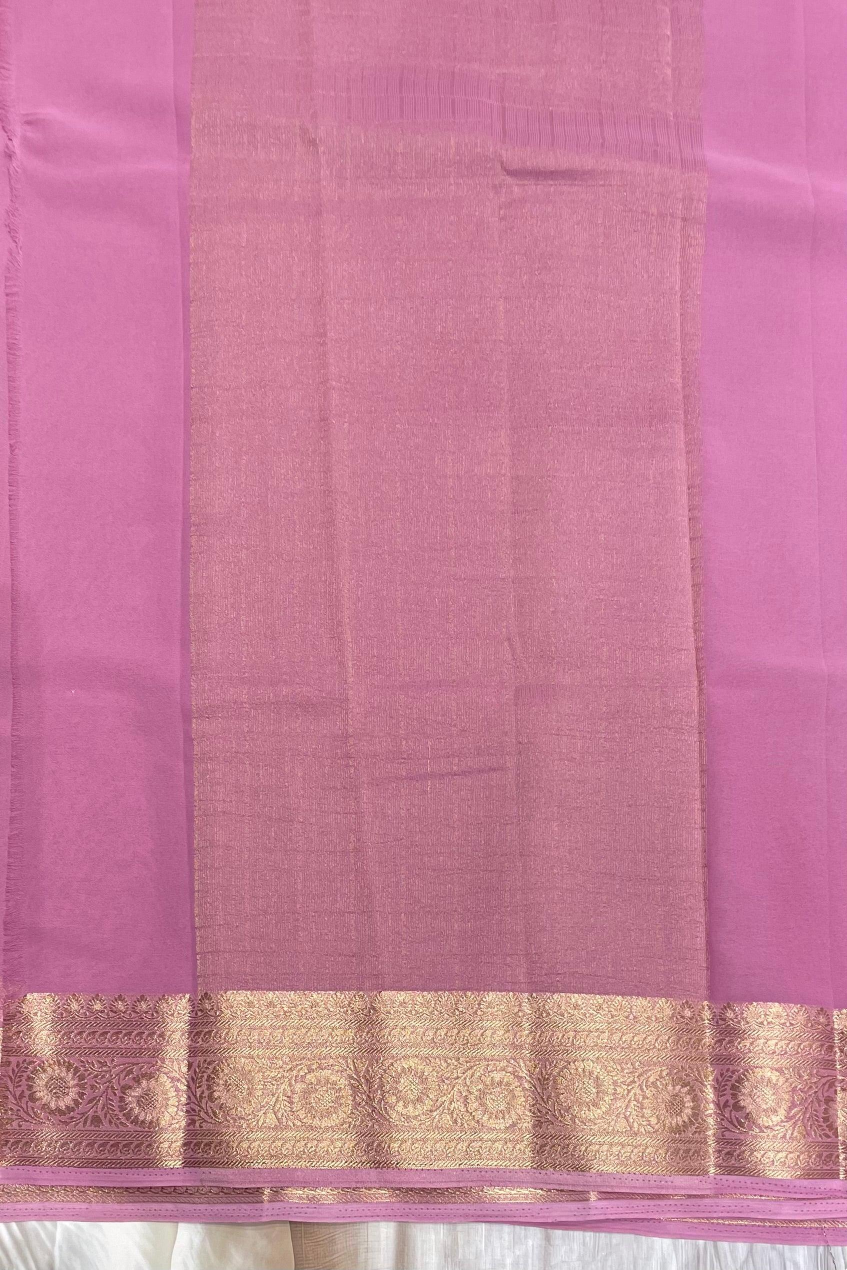 Premium Georgette Saree | MBPG01 - Manju Boutique