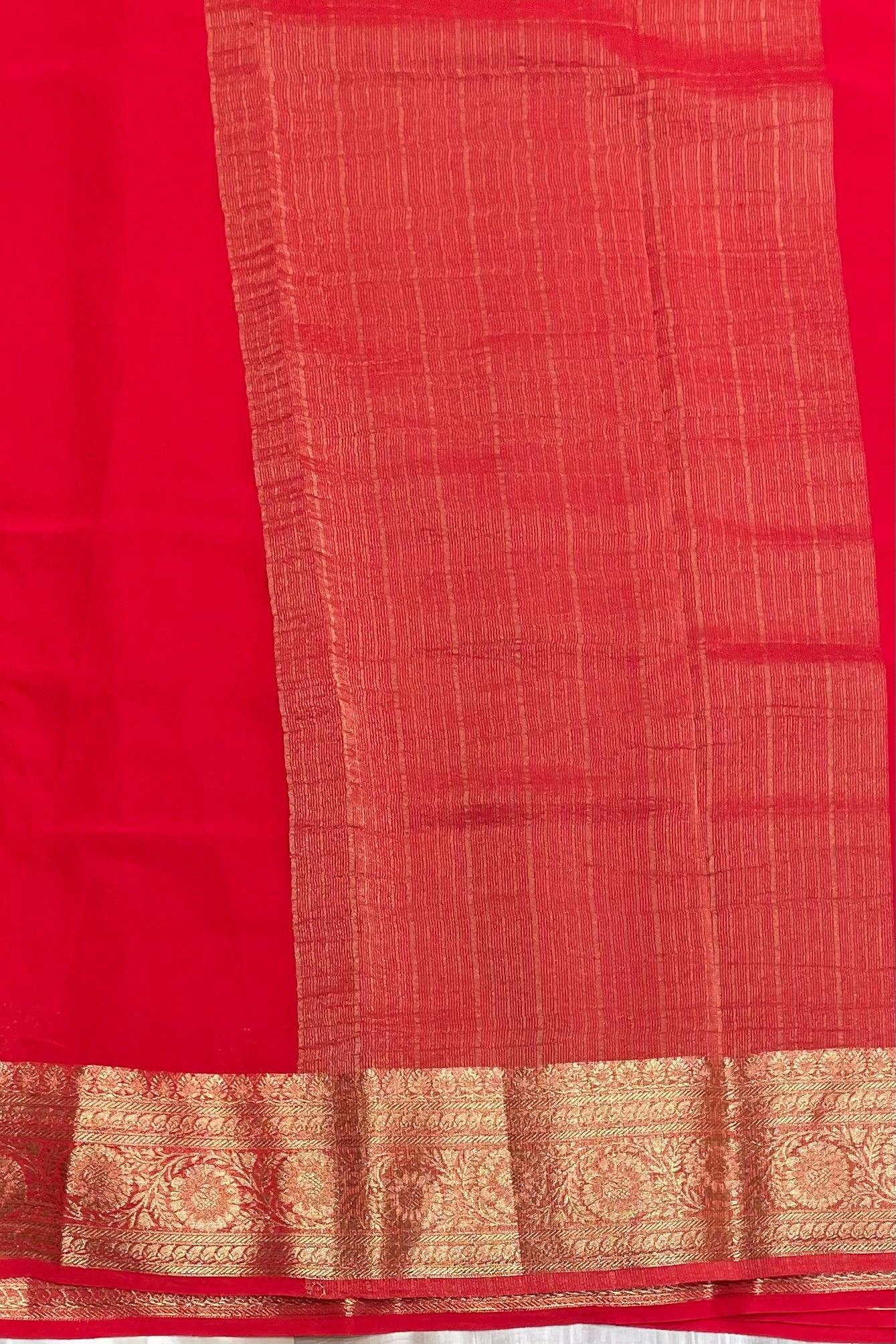 Premium Georgette Saree | MBPG08 - Manju Boutique