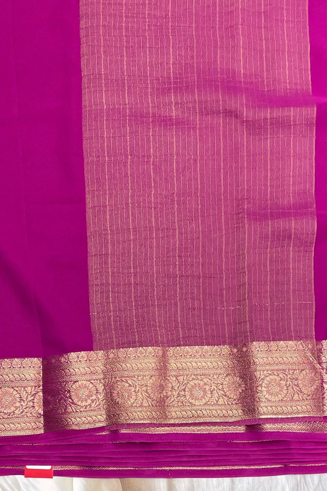 Premium Georgette Saree | MBPG03 - Manju Boutique