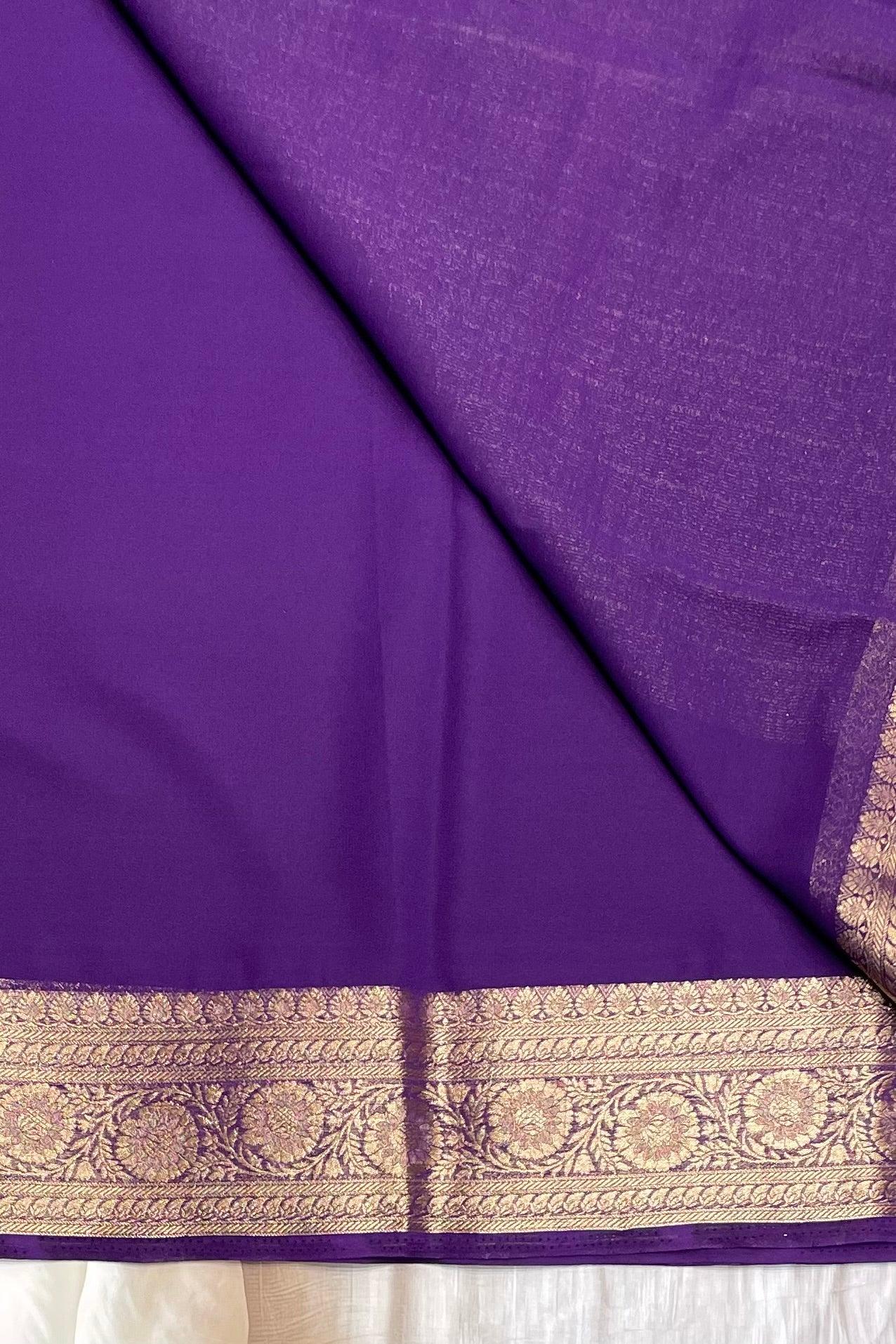 Premium Georgette Saree | MBPG04 - Manju Boutique