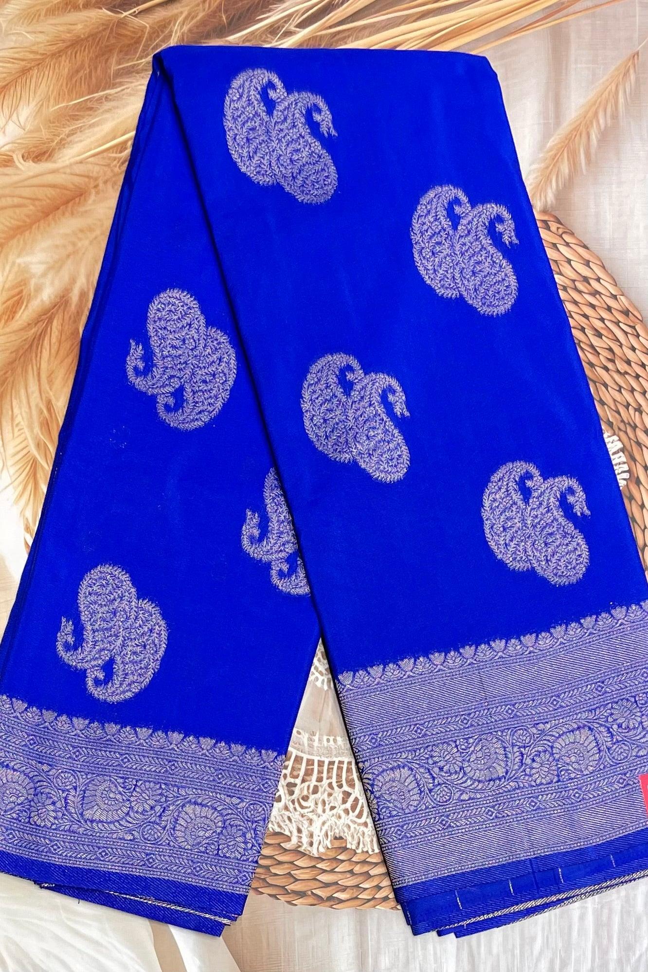 Bridal Soft Silk Saree| MBFC09 - Manju Boutique