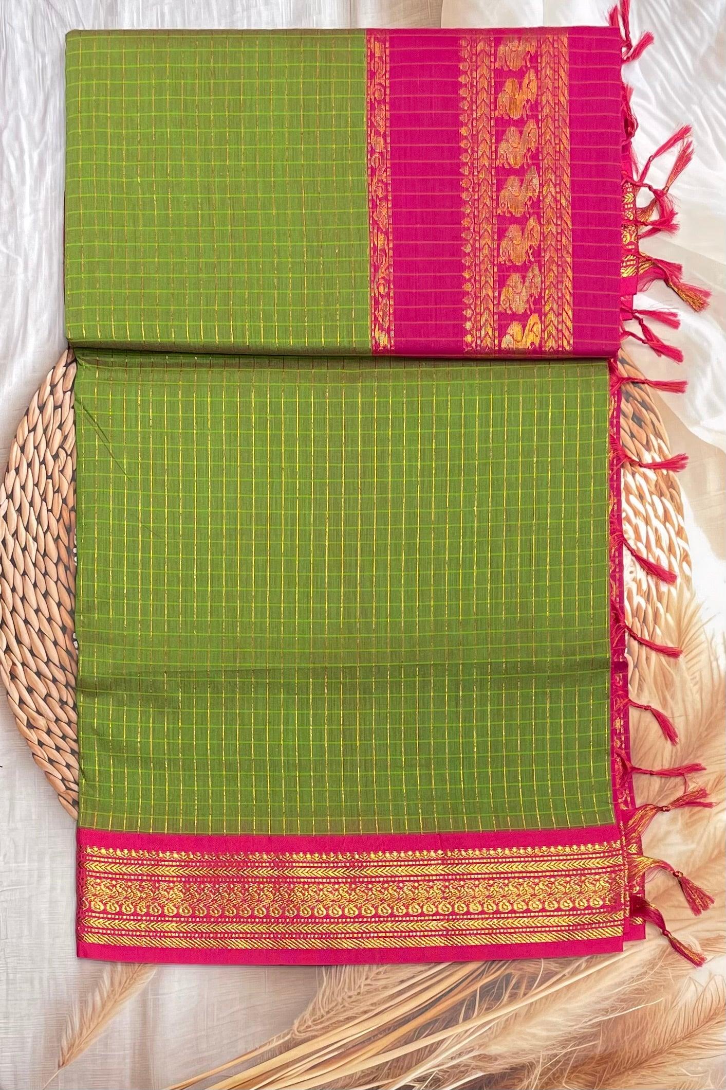 Kalyani Cotton Checks | KCCH21 - Manju Boutique