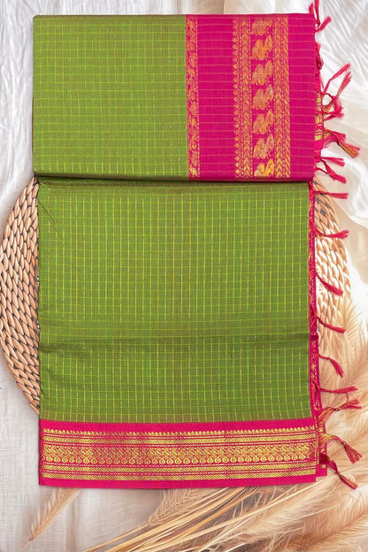 Kalyani Cotton Checks | KCCH21 - Manju Boutique