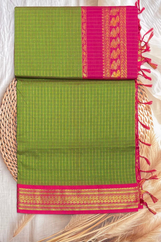 Kalyani Cotton Checks | KCCH21 - Manju Boutique