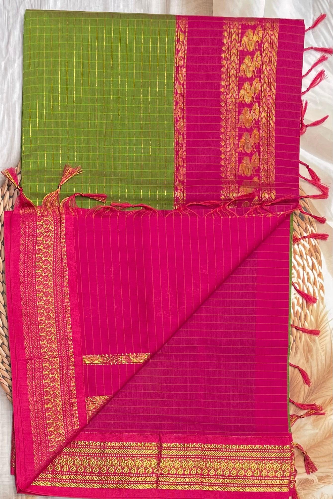 Kalyani Cotton Checks | KCCH21 - Manju Boutique