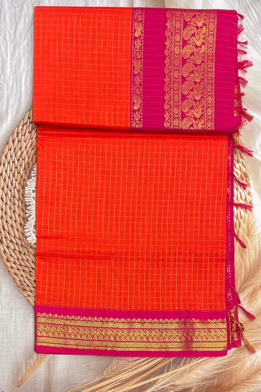 Kalyani Cotton Checks | KCCH22 - Manju Boutique
