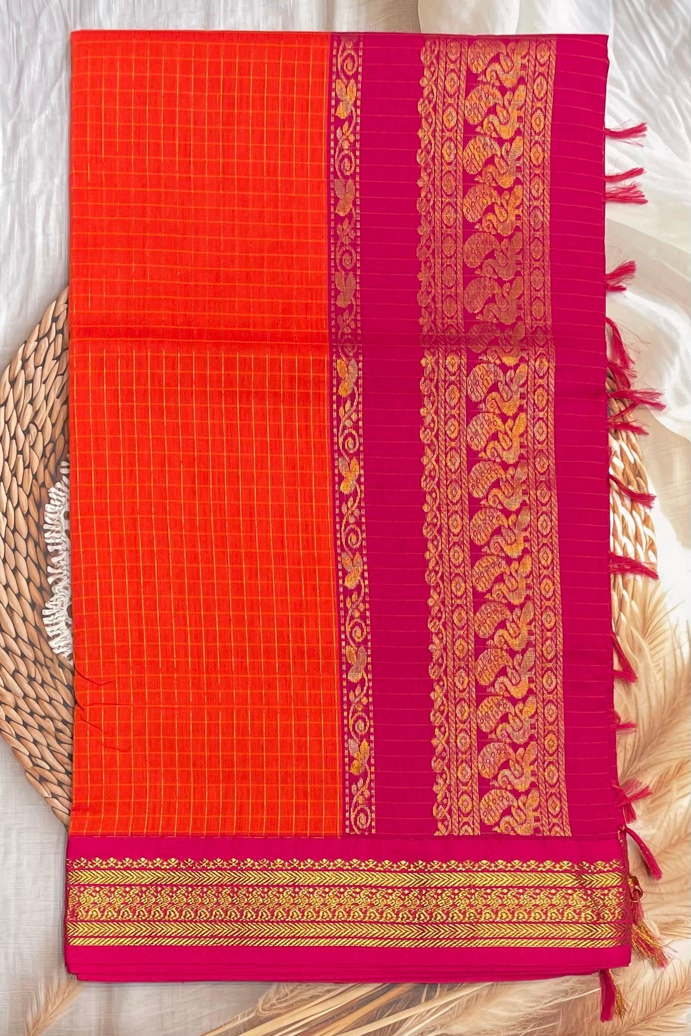 Kalyani Cotton Checks | KCCH22 - Manju Boutique